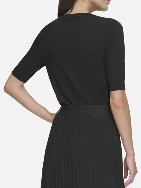 Пуловер жіночий DKNY DKNYP2JSAXA5-BLK S Чорний (755405716178) - зображення 2
