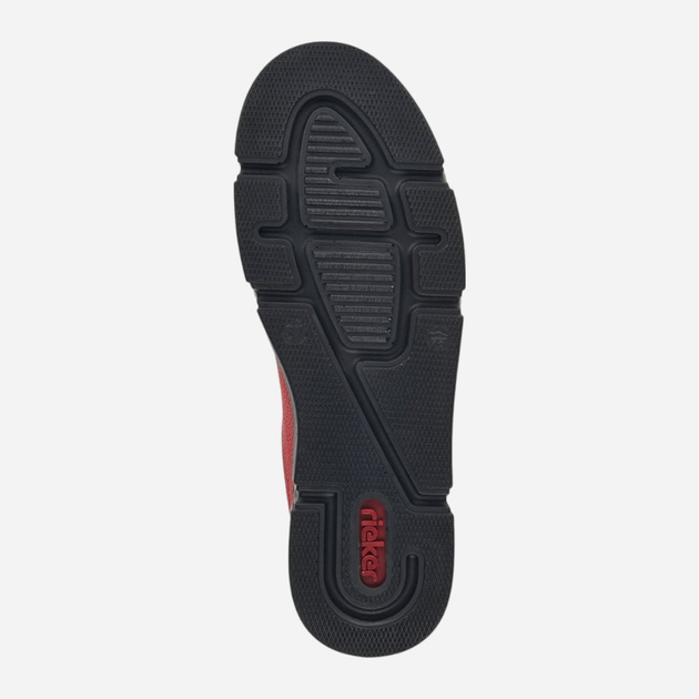 Sneakersy damskie na platformie RIEKER RIEN5903-33_CO 38 Czerwone (4060596340535) - obraz 7