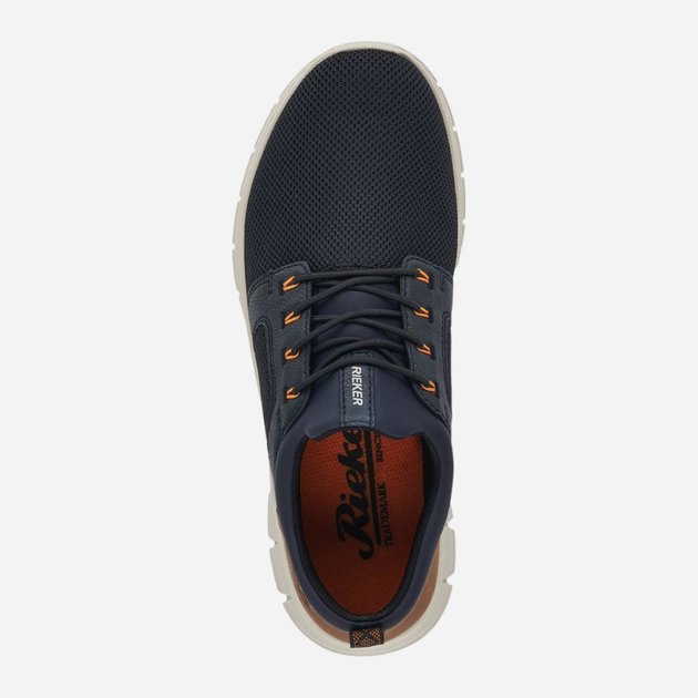 Sneakersy męskie RIEKER RIEB7796-14_CO 41 Ciemnogranatowe (4060596341471) - obraz 5