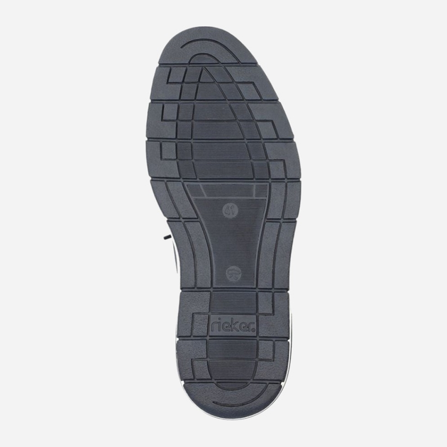 Sneakersy męskie RIEKER RIE11351-14 46 Ciemnogranatowe (4061811773138) - obraz 7