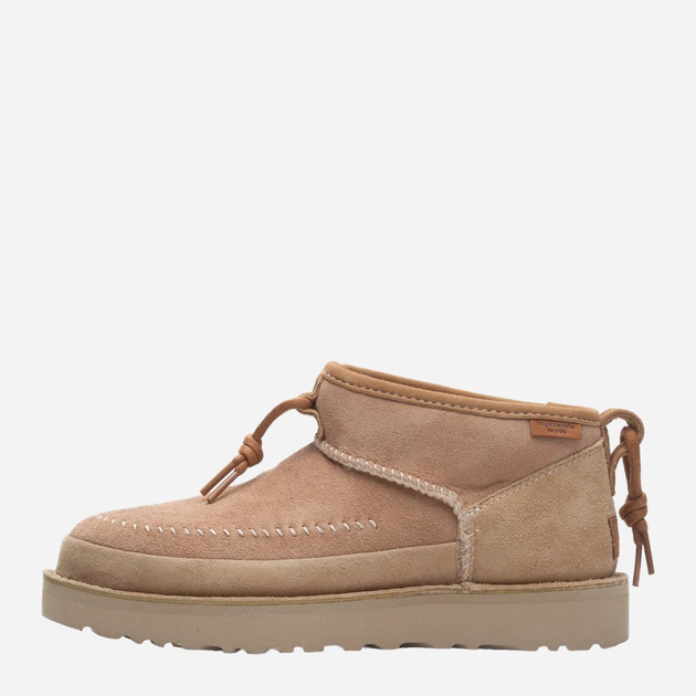 Mukluki damskie krótkie UGG Ultra Mini Crafted Regenerate W 1152953-SAND 37-38 Beżowe (197634021102) - obraz 1