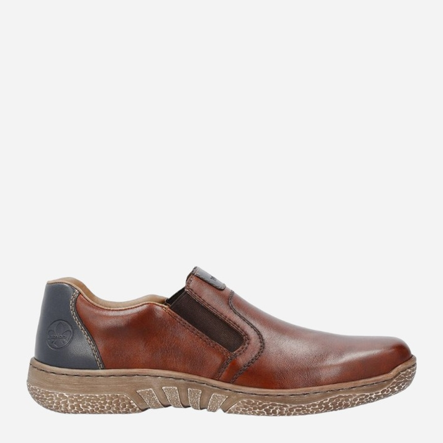 Чоловічі туфлі RIEKER RIE03552-24 41 Коричневі (4061811762910) - зображення 1