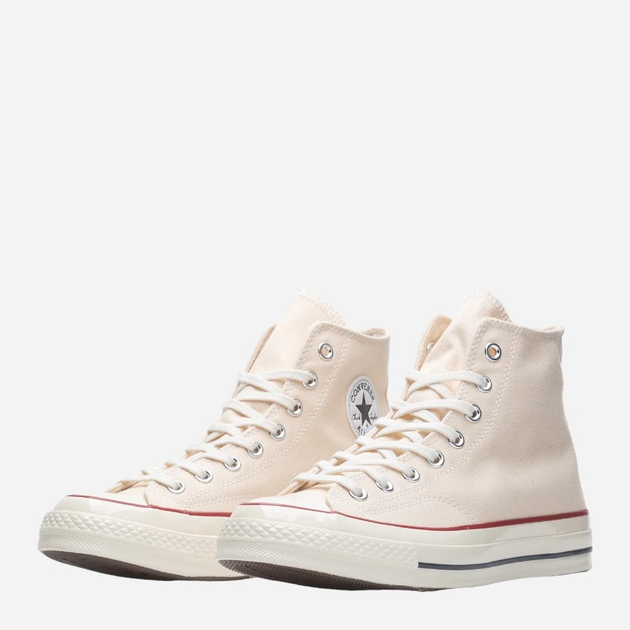 Жіночі кеди високі Converse Chuck 70 Hi Vintage Canvas 162053C 38 Бежеві (888755675885) - зображення 2