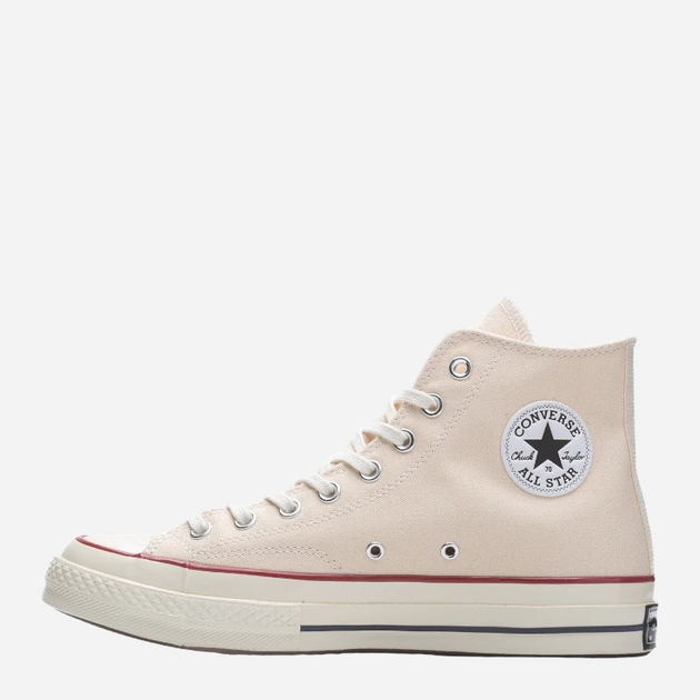 Жіночі кеди високі Converse Chuck 70 Hi Vintage Canvas 162053C 39 Бежеві (888755675892) - зображення 1