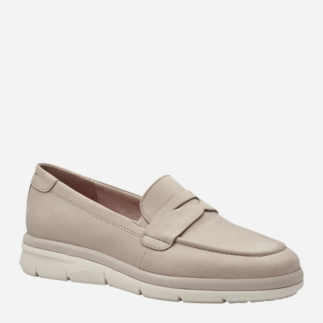 Loafersy damskie skórzane Tamaris WOR24720-42-353 38 Beżowe (4064195254309) - obraz 2