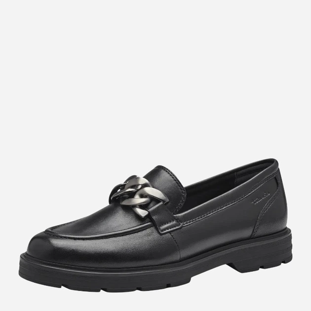 Loafersy damskie skórzane Tamaris WOR24712-42-003 38 Czarne (4064195055012) - obraz 3