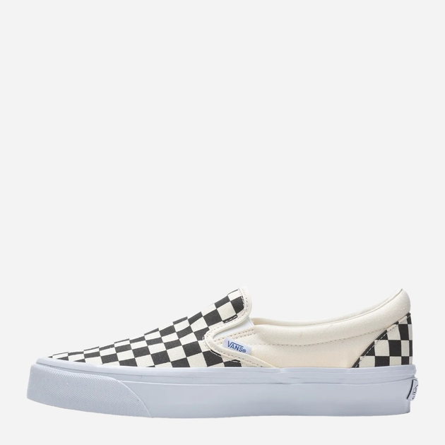 Buty slip-on damskie Vans Slip-On Reissue 98 VN000CSE2BO 37 Beżowy/Czarny (197063339618) - obraz 1