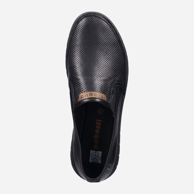Buty wsuwane męskie skórzane Bugatti BUG321AEY6010001000 45 Czarne (4066611340252) - obraz 5