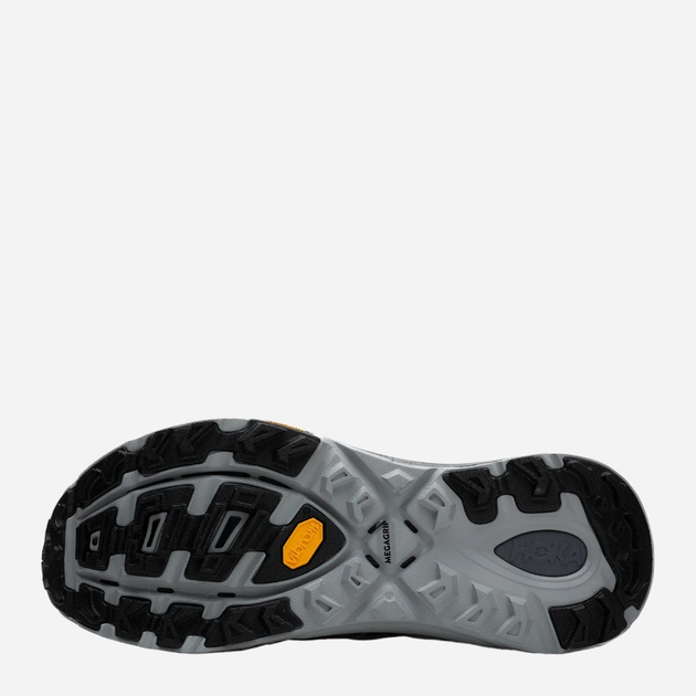 Чоловічі кросівки для бігу HOKA ONE ONE Mafate Speed 2 1126851-BCSTL 41.5 Чорний/Сірий (197634026237) - зображення 5