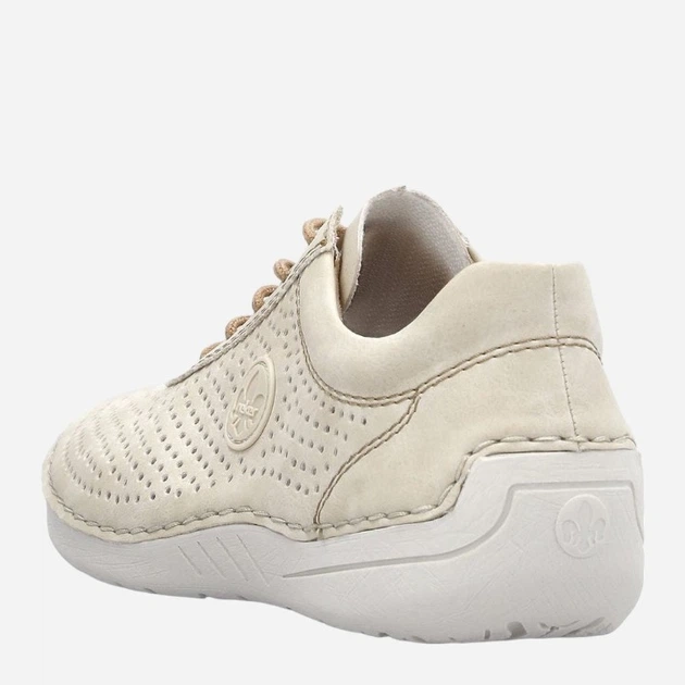 Sneakersy damskie RIEKER RIE52546-60 40 Kremowe (4061811751976) - obraz 3