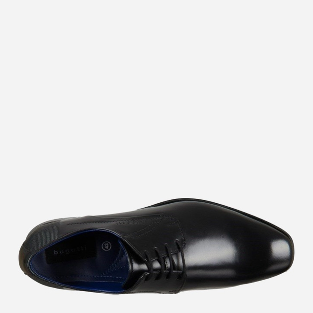 Buty derby męskie Bugatti BUG3116660510001000 45 Czarne (4061184131481) - obraz 4