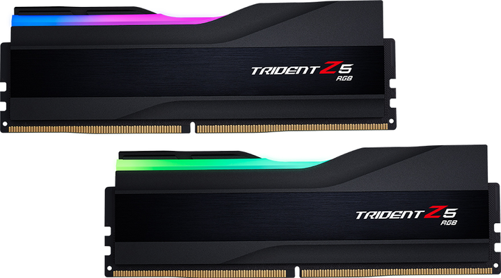 Pamięć RAM G.Skill DDR5-6000 32768MB PC5-48000 (zestaw 2x16384) Trident Z5 RGB (F5-6000J4040F16GX2-TZ5RK) - obraz 1