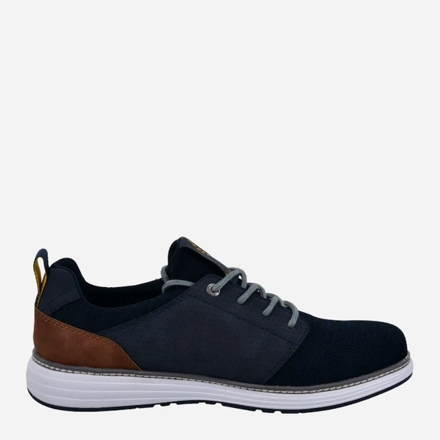 Чоловічі дербі Bugatti BUG321A3C6169004100 41 Темно-сині (4061184671758) - зображення 3