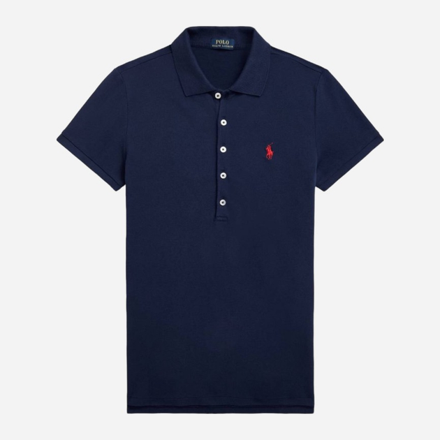 Поло жіноче Polo Ralph Lauren PRL211870245002 M Синє (3616533275456) - зображення 1