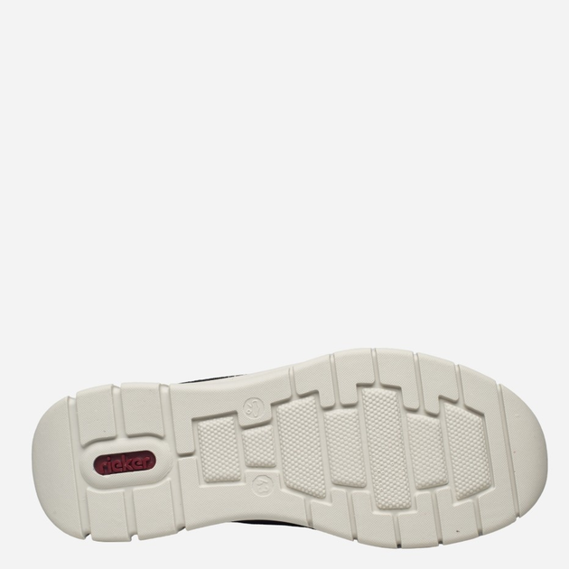 Sneakersy męskie do kostki RIEKER RIEB7796-14_CO 44 Ciemnogranatowe (4060596341501) - obraz 5