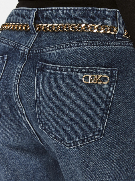 Jeansy dzwony damskie Michael Kors MKOMR49041FAU-913 36 Granatowe (196237527417) - obraz 5