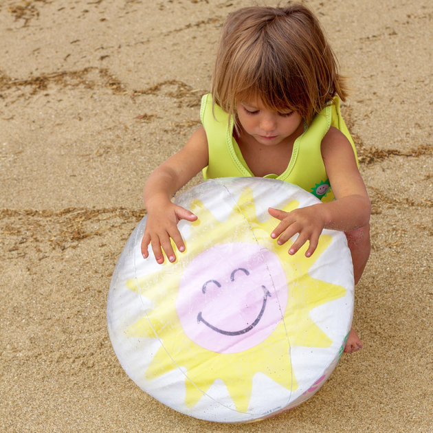 Kamizelka do pływania Sunnylife Smiley World Sol Sea 1-2 lata (9339296061602) - obraz 4