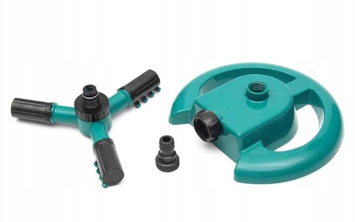 Разбрызгиватель для садового шланга трехручной вращающийся садовый дождеватель для шланга удобный и простой в использовании полив AI - Фото 5 Разбрызгиватель для садового шланга трехручной вращающийся садовый дождеватель для шланга удобный и простой в использовании полив AI - изображение 5