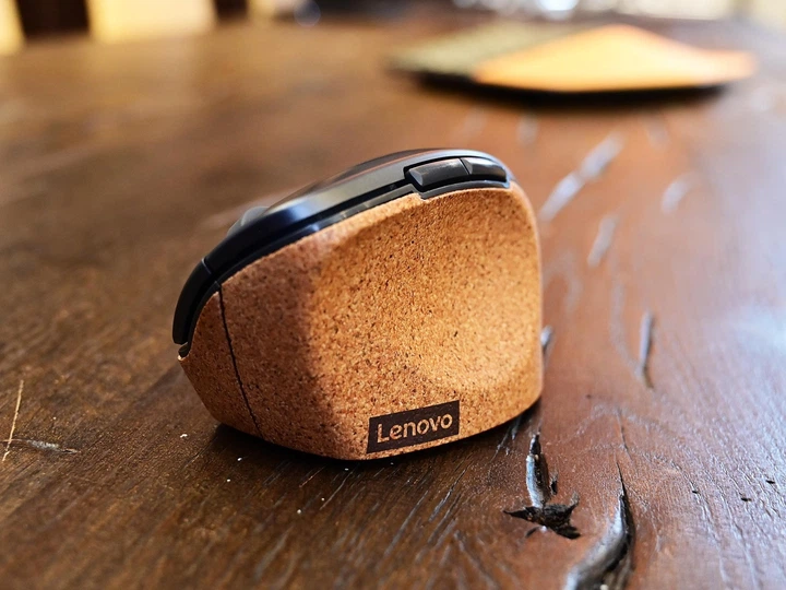 Mysz Lenovo Go Vertical Mouse Wireless Grey (4Y51C33792) - obraz 6