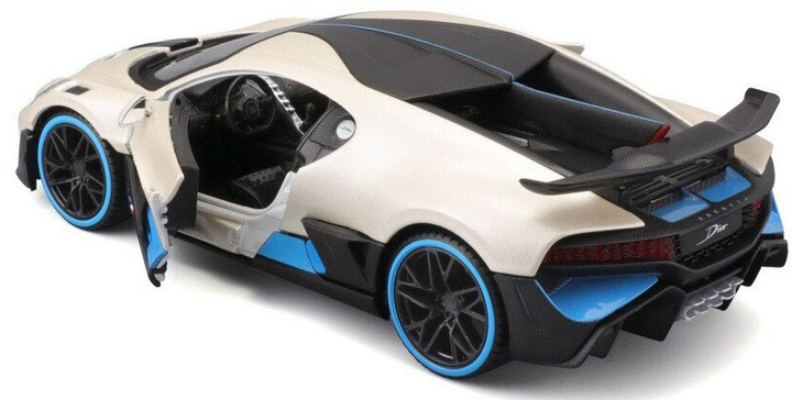 Model kompozytowy Maisto Bugatti Divo 1:24 Biały (0090159070290) - obraz 8
