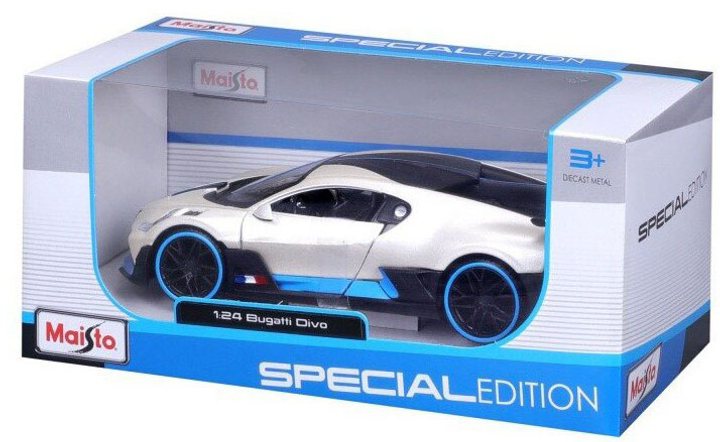 Model kompozytowy Maisto Bugatti Divo 1:24 Biały (0090159070290) - obraz 11