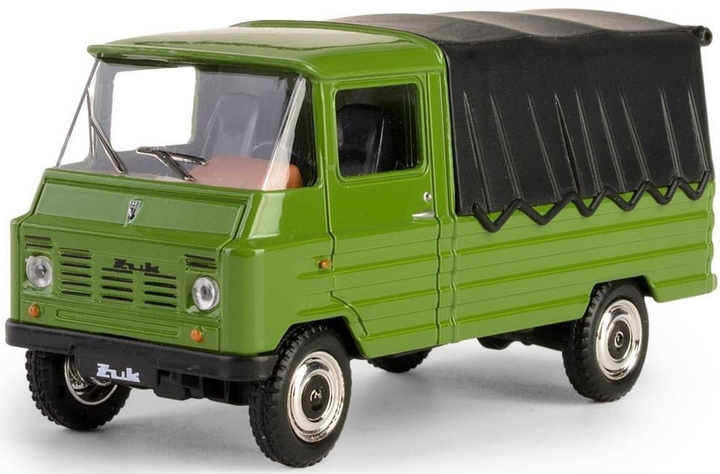 Pojazd metalowy Daffi PRL ŻUK Zielony (5905422115491) - obraz 4