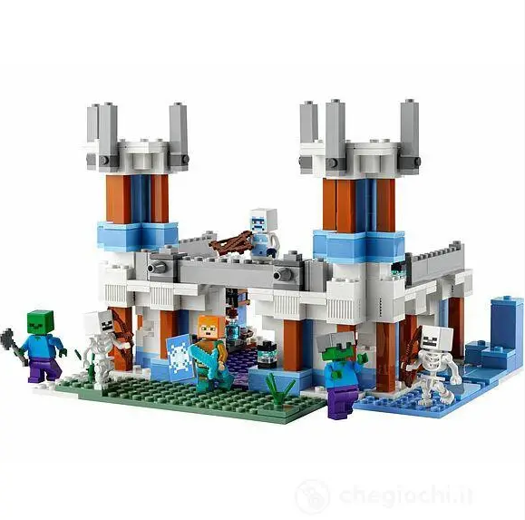 Конструктор MyWorld Minecraft Крижаний замок 530 деталей 23647 A-Toys - зображення 3