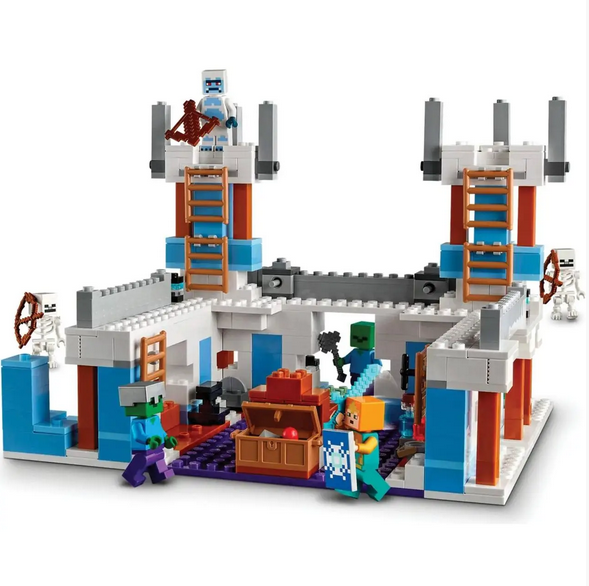 Конструктор MyWorld Minecraft Крижаний замок 530 деталей 23647 A-Toys - зображення 4
