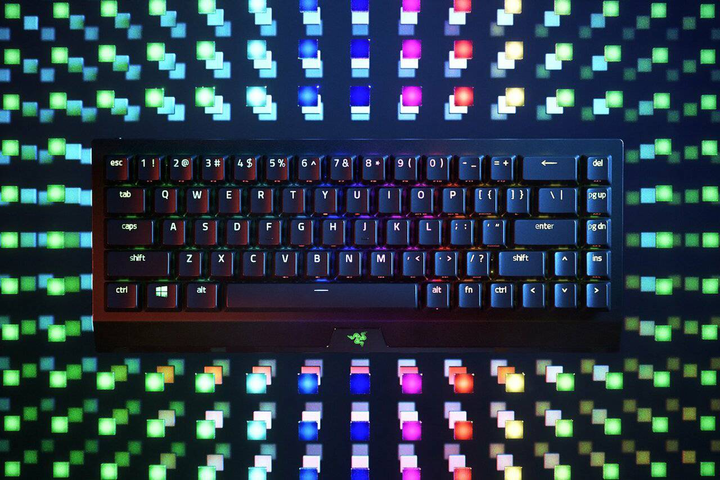 Клавіатура бездротова Razer BlackWidow V3 Mini HyperSpeed Yellow Switch Black (RZ03-03890100-R3M1) - зображення 5
