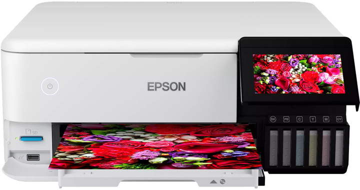 Принтер Epson EcoTank L8160 Inkjet A4 White (C11CJ20402) - зображення 1