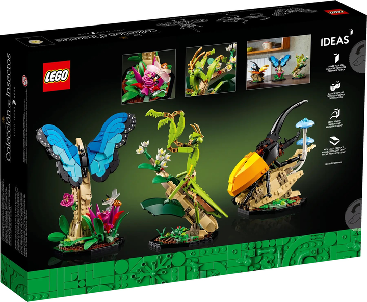 Конструктор LEGO Ideas  Колекція комах 1111 елементів (21342) - зображення 2
