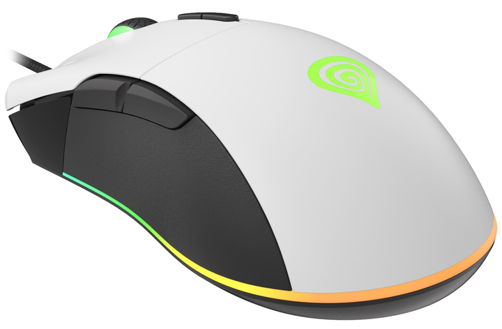Mysz Genesis Krypton 290 White-Black (NMG-1785) - obraz 4