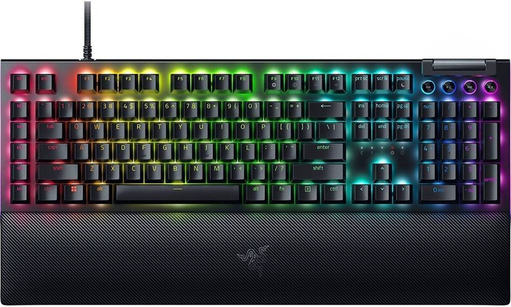 Клавіатура дротова Razer BlackWidow V4 Yellow Switch US Layout Black (RZ03-04691800-R3M1) - зображення 1