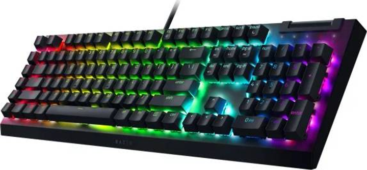 Klawiatura przewodowa Razer BlackWidow V4 X Green Switch Nordic Layout Black (RZ03-04700600-R3N1) - obraz 5
