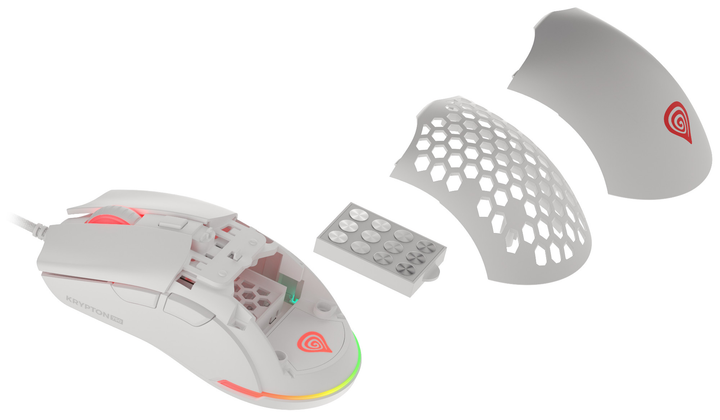 Mysz Genesis Krypton 750 White (NMG-1842) - obraz 7
