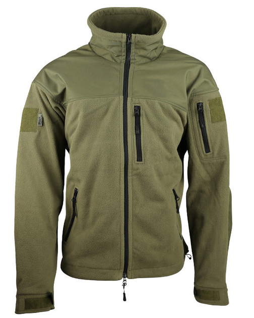 Фліс тактичний Kombat Defender Tactical Fleece XL, оливковий - зображення 1