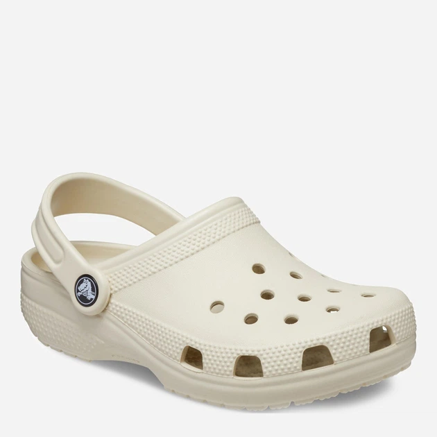 Chodaki dziecięce dla dziewczynki Crocs 206990-2Y2 20-21 (C4) Beżowe (196265255221) - obraz 2