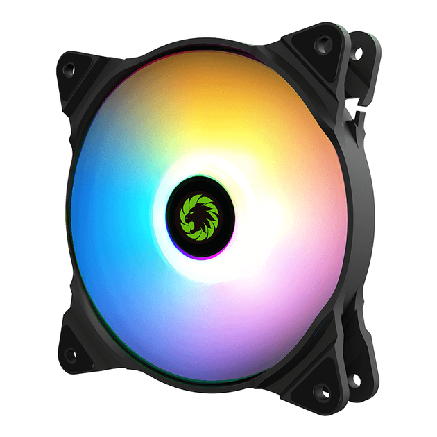 Кулер для корпуса GAMEMAX FN-12Rainbow-C2 с RGB подсветкой - Фото 8 Кулер для корпуса GAMEMAX FN-12Rainbow-C2 с RGB подсветкой - изображение 8