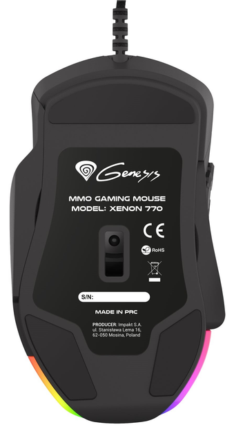 Mysz Genesis Xenon 770 Black (NMG-1473) - obraz 10