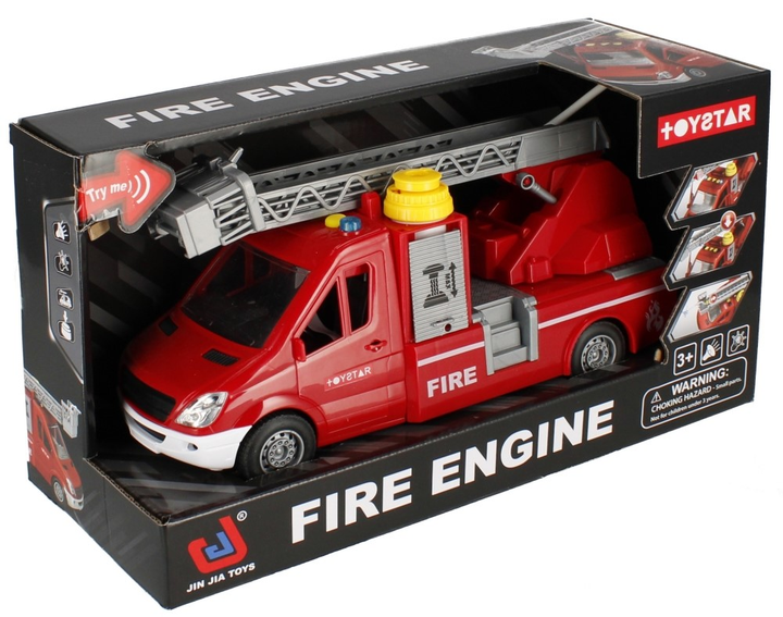 Wóz strażacki Mega Creative Fire Engine (5904335887204) - obraz 1