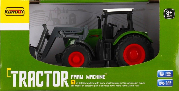 Traktor Mega Creative Farm Mashine z łyżką (5904335861259) - obraz 1