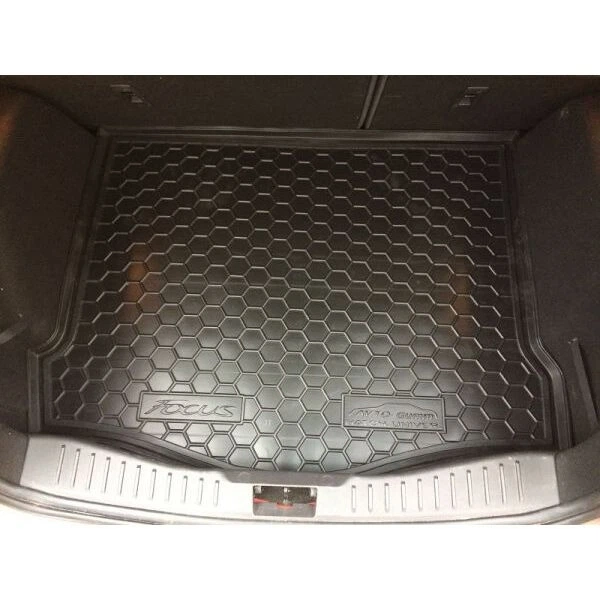 Автомобильный коврик в багажник Avto-Gumm Ford FOCUS HB з док 11- черный Форд Фокус АМ0034391 - Фото 3 Автомобильный коврик в багажник Avto-Gumm Ford FOCUS HB з док 11- черный Форд Фокус АМ0034391 - изображение 3