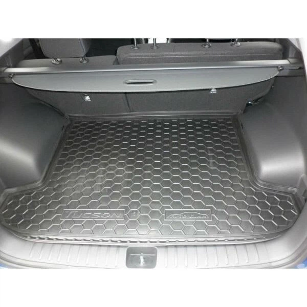 Автомобильный коврик в багажник Avto-Gumm Hyundai Tucson 15- черный Хендай Туксон АМ0034890 - изображение 3