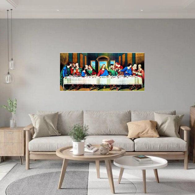 Алмазна мозаїка Ікона Таємна вечеря 40х90 см ColorArt SD1000 - зображення 8