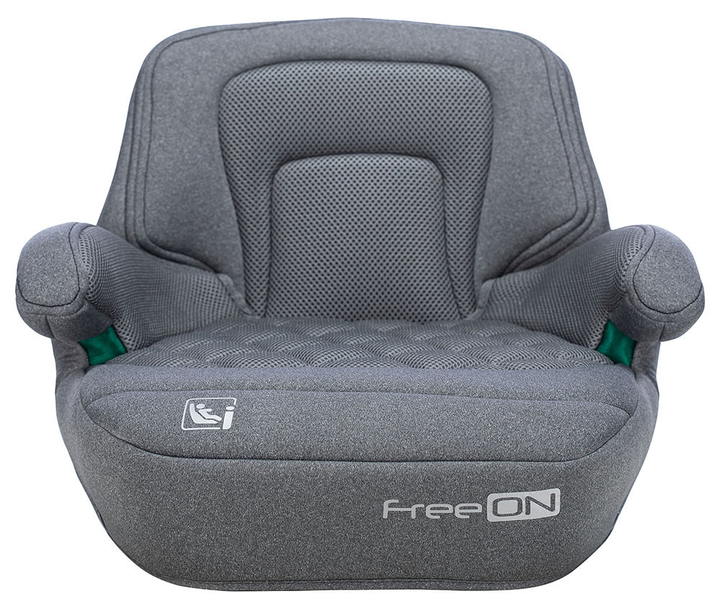 Детское автокресло бустер Cosmo Plus FreeON для детей ростом 125–150 см Grey (FO0154) - изображение 4