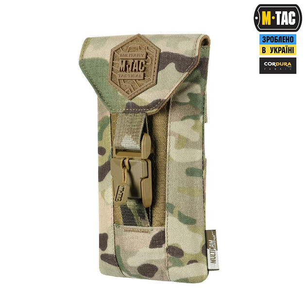 Тактичний M-Tac підсумок для смартфона Elite Large Hex Multicam/Coyote - зображення 1