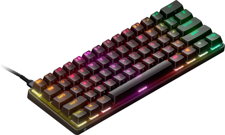Klawiatura przewodowa SteelSeries Apex 9 mini Nordic Black - obraz 3