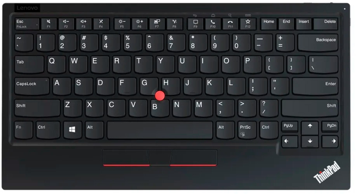 Klawiatura bezprzewodowa Lenovo ThinkPad TrackPoint Keyboard II (4Y40X49521) - obraz 1