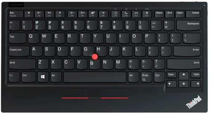 Клавіатура бездротова Lenovo ThinkPad TrackPoint Keyboard II (4Y40X49521) - зображення 1