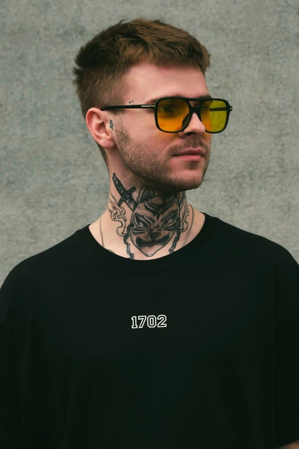Чоловіча Оверсайз Футболка З Принтом Without Dollar Black L/XL (8049250) - изображение 4